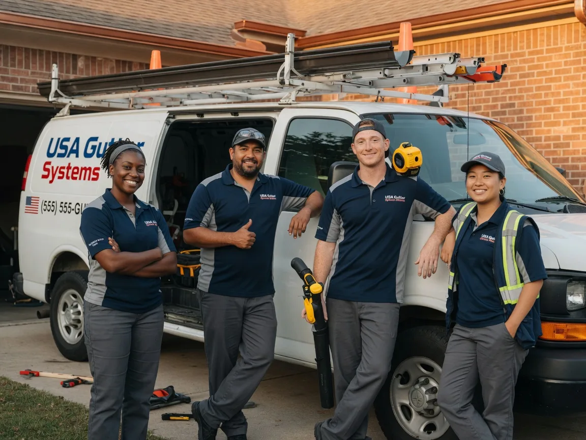 Gutter Installation company in Leesburg, TX